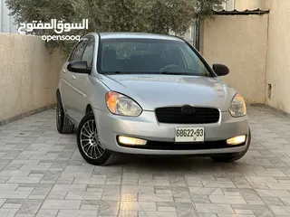  2 هونداي فيرنا ترخيص 2007 جير اتماتيك ماطور 1600 بنزين
