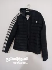  4 جاكيت شبابي اديداس سبورت adidas sport اصلي  100% مستعمل بحالة ممتازة . صنع في بنغلاديش  مقاس ميديوم