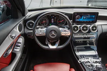  22 Mercedes C200 2019 السيارة بحالة ممتازة