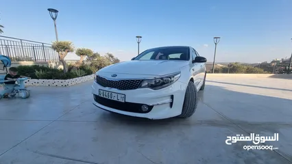  2 كيا K5 تيربو 1700cc موديل 2017 مع ترخيص وتأمين جديد