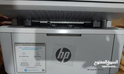  1 طابعتين للبيع كسر زيرو hp 141w طباعة وسكانر واى فاى - طابعة hp 1102w واى فاى