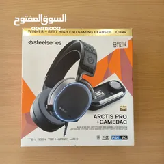  6 SteelSeries Arctis Pro + GameDAC Wired Gaming Headset - and Amp - PS5/PS4 and PC ستيل سيريز