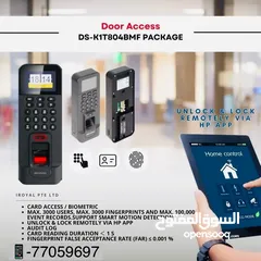  3 Hikvison Fingerprint Access Control DS-K1T804BMF