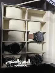  2 ساعات مع بوكس ساعات بسعر مغري جدا