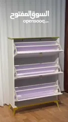  3 خزانة الأحذية الملكية – لمسة فخامة تغيّر مدخل بيتك بالكامل  مش مجرد خزانة... هاي قطعة ديكور راقية