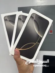  22 Iphone 16 Pro Max // ايفون 16 برو ماكس جديد كفالة الشرق الاوسط جميع الالوان  افضل سعر