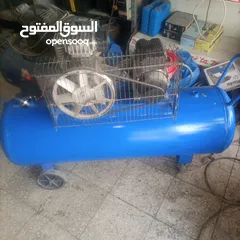  1 كمبريصة هواء ضاغط هواء 150 لتر
