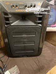  13 سماعة حفلات BT Speaker .. 15 inch  لا سلكية .. جديدة جدا استعمال مرة واحدة فقط . التواصل عبر الواتس