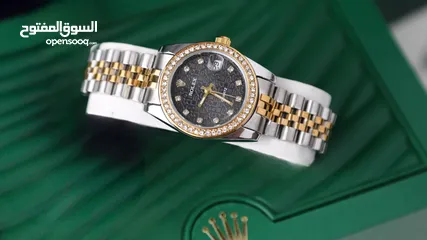  3 ساعات روليكس ستاتي  الجديد والقوي ساعات  ROLEX  كوبي ماستر  الأكثر مبيعًا