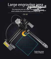  1 طابعة ثلاثية الابعاد ليزر Creality 3d printer laser CV-01