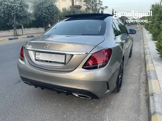  6 Mercedes C200 2019-Mojave Silver- Night package