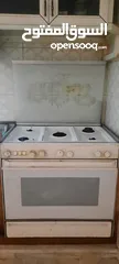  2 فرن غاز حجم كبير شغال بالكامل 100% +ساعة و بربيش
