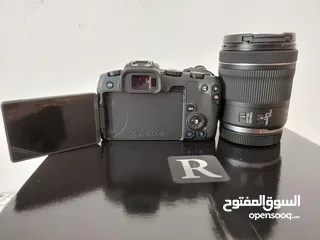  6 للبيع كاميرا canon Rp +عدسة 105_24  الكاميرا وكالة نظيفة جدا. -عداد الشتر 5k فقط،بجميع اغراضه