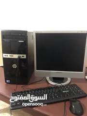  1 كمبيوتر hp للبيع كامل