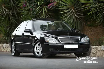  1 مرسيدس S350 لارج موديل 2005 وارد وصيانة الوكاله مالك اول عداد 100 الف كيلو بحالة الوكالة