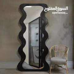  1 مرايا ستاند بإطار مخملي فاخر لمسة فخامة تضيفينها لأناقتك اليومية وديكور منزلك المقاس 160×60 سم
