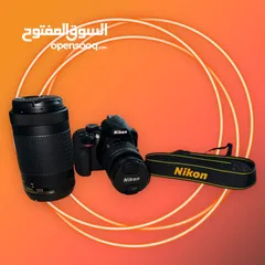  5 كاميرا Nikon مع حامل كاميرا للتصوير السنمائي  Feiyutesh