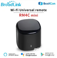  4 ريمونت التحكم الذكي يعمل مع اليكسا BroadLink Smart Universal Remote Control WORK WITH ALEXA