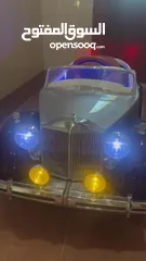  11 سيارة أطفال كهربائية مضاءة بالكامل وسماعات ‏ Children's electric car with lights and sound