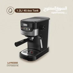  3 جهاز إسبرسو ليبريسو سوبرما LP004 LPCFFM0004-BK Lepresso Suprema Espresso Machine LP004 LPCFFM0004-BK