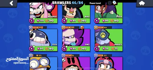  15 Brawl stars account