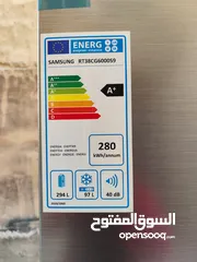  2 عرض نااار على ثلاجه سامسونج 391 لتر سلفر ستاتلس ستيل رقم الموديل RT38