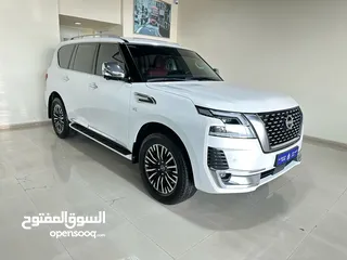  1 نيسان باترول بلاتينيوم 400 ابيض / احمر