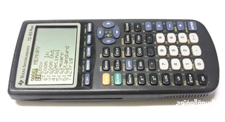  7 Texas ti-83 plus الة حاسبة علمية متطورة مناسبة للطلاب