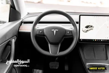  7 TESLA Y clean title model 2021 -وارد امريكا وصناعه امريكيه -أعلى صنف