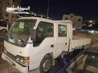  4 للبيع بكب اسوزو 43 NKR موديل 2005 غمارتين للبيع  كاش ..
