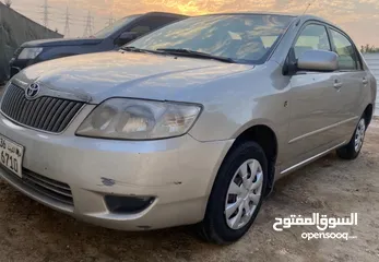  1 للبيع كورولا مديل 2007  المكينة الكبير