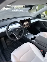  18 TESLA MODEL Y  LONG RANGE DUAL MOTOR 2023 فحص كامل