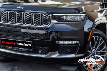  3 الان لدى رويال موتورز   Jeep Grand Cherokee L 2021 Summit