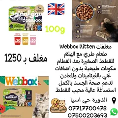  3 مغلفات Webbox للقطط