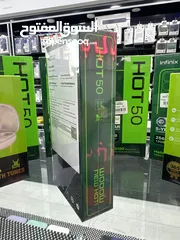  8 Infinix hot 50 ( 256GB / 6+6 RAM) جهاز انفنكس الجديد هوت 50 هدية مع كل جهاز سماعات بلوتوث من الشركة