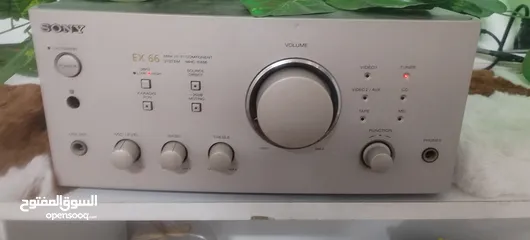  1 سماعات و امبليفير سوني ياباني
