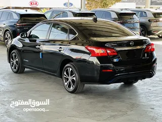  18 نيسان سيلفي كهرباء 2019 ممشى قليل جداً اصلي 30 الف كيلو ل60 الف فحص كامل اتوسكور A فحص البطاريه 100