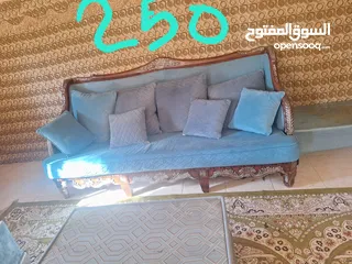  1 كنب 3 قطع بحاله جديد