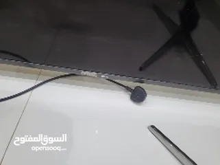  3 تلفزيون مكسور الشاشه 75 و 65 بوصه
