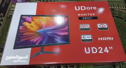  1 شاشه جيمنج 24 انش 75 هرتز فلات UDORE UD 24 INCH 1080P FULL HD 75HZ FLAT GAMING MONITOR