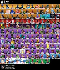  16 حسابتت.فورتنايتت للبيع بأسعار جيدة اقرأ الوصف تحت