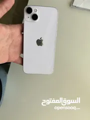  7 ايفون 14 بلس بطارية 97٪ شبه جديد استعمال خفيف لون بنفسجي بسعر مغري