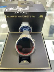  1 Huawei watch gt5 pro titanium مشغلة تشغيل فقط وليست مستخدمة يعني بحال الجديد
