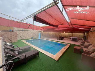  7 شاليه و مزرعه للايجار بالغور 50 دينار مسبح مدفأ 4*8 بدون عربون مع بلياردو و ترامبولين