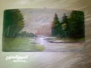  5 لوحات فنيه رسم يدوي احترافي
