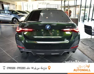  5 BMW i4 جران كوبيه كهربائية موديل 2022 BMW i4 eDrive40 All-Electric Luxury Gran Coupe