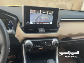  6 تويوتا راف فور 2024 فحص كامل مرفق بالصور جمرك جديد لون خمري مميز داخليه أوف وايت كاش وأقساط