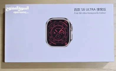  1 ساعة s8 ultra sim بنظام اندرويد كامل