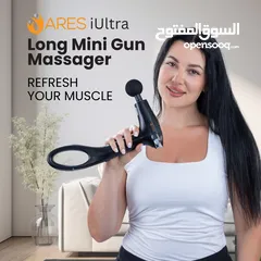  2 جهاز المساج للعضلات وتنشيط الأنسجة آي الترا  4رؤوس  8سرعات  1800 mAh  حقيبة تخزين  شامل التوصيل