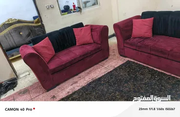  7 اسم المنتج: كورنر عدد المقاعد: 9 سعر المنتج:  90 دينار +بفه هدية   نوع الخشب: